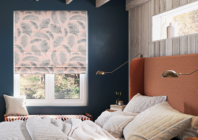 Pampas Grass, Sorbet - Twist&Fit Roman Blind - Image 3